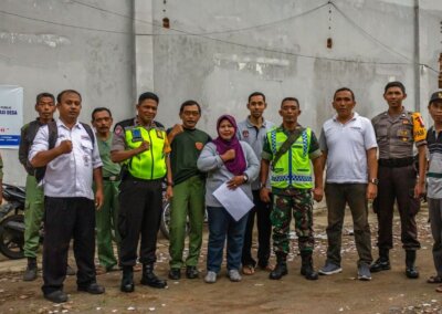 Bersama TNI-POLRI, PPS Desa Dagan Siap Sukseskan Pemilu 2019