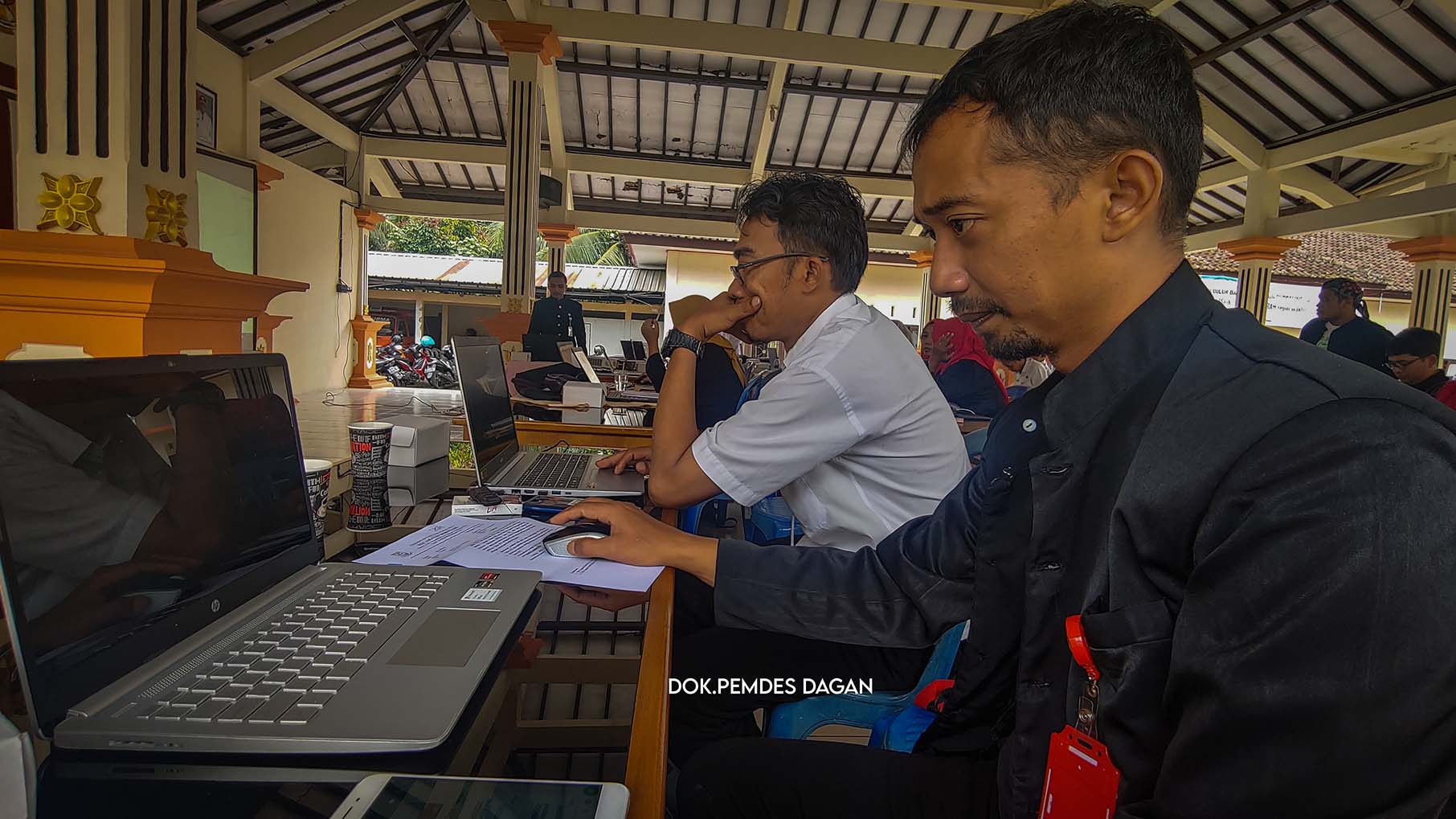 Admin desa Dagan ikuti pelatihan digitalisasi arsip desa
